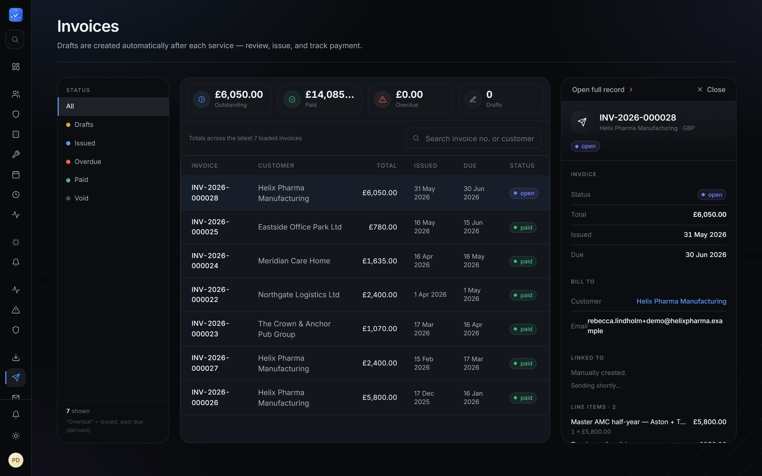 RenewFlow — Completed work becomes cash — without chasing paper.